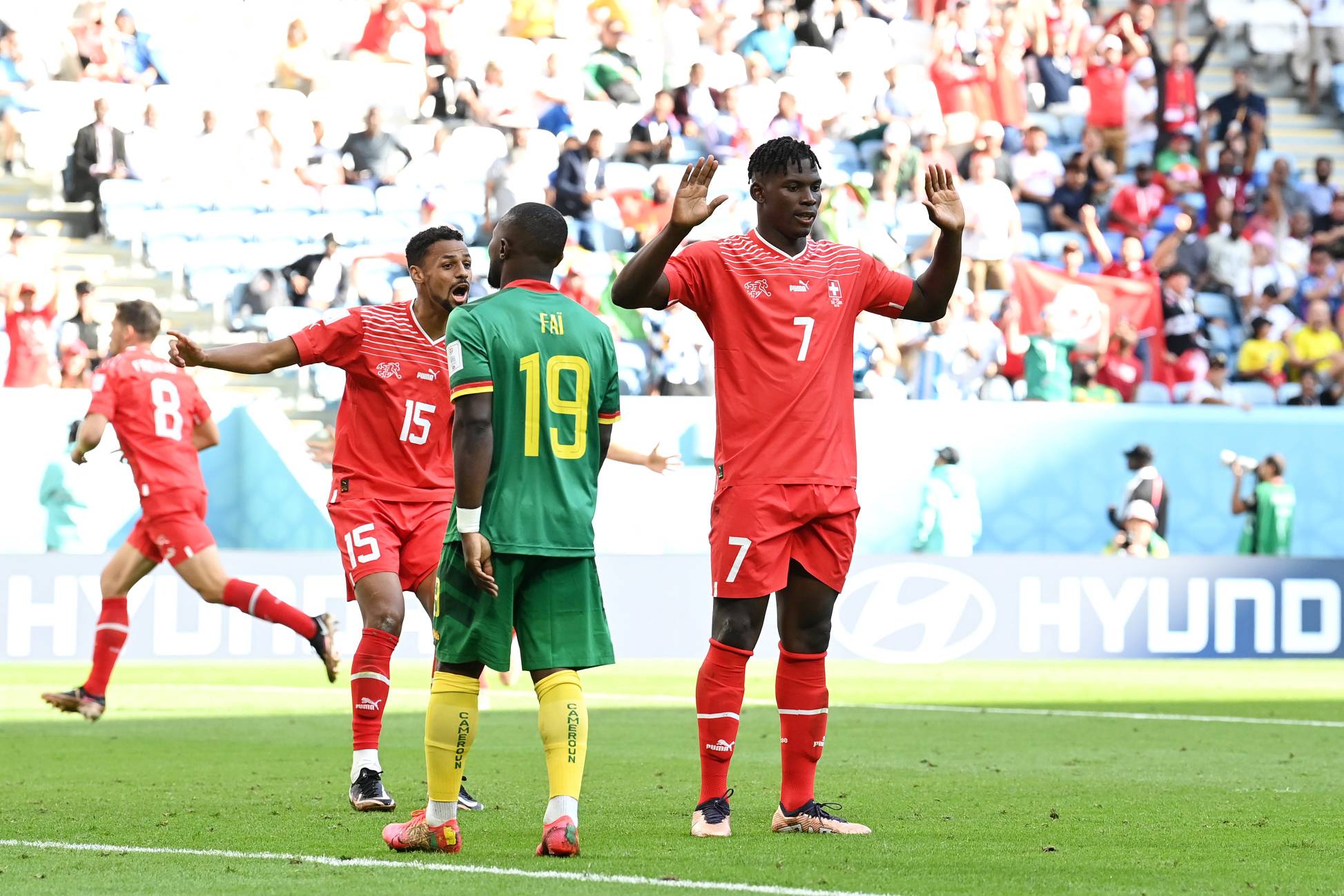 Switzerland 1 - 0 Cameroon