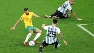 Argentina 2 - 1 Australia