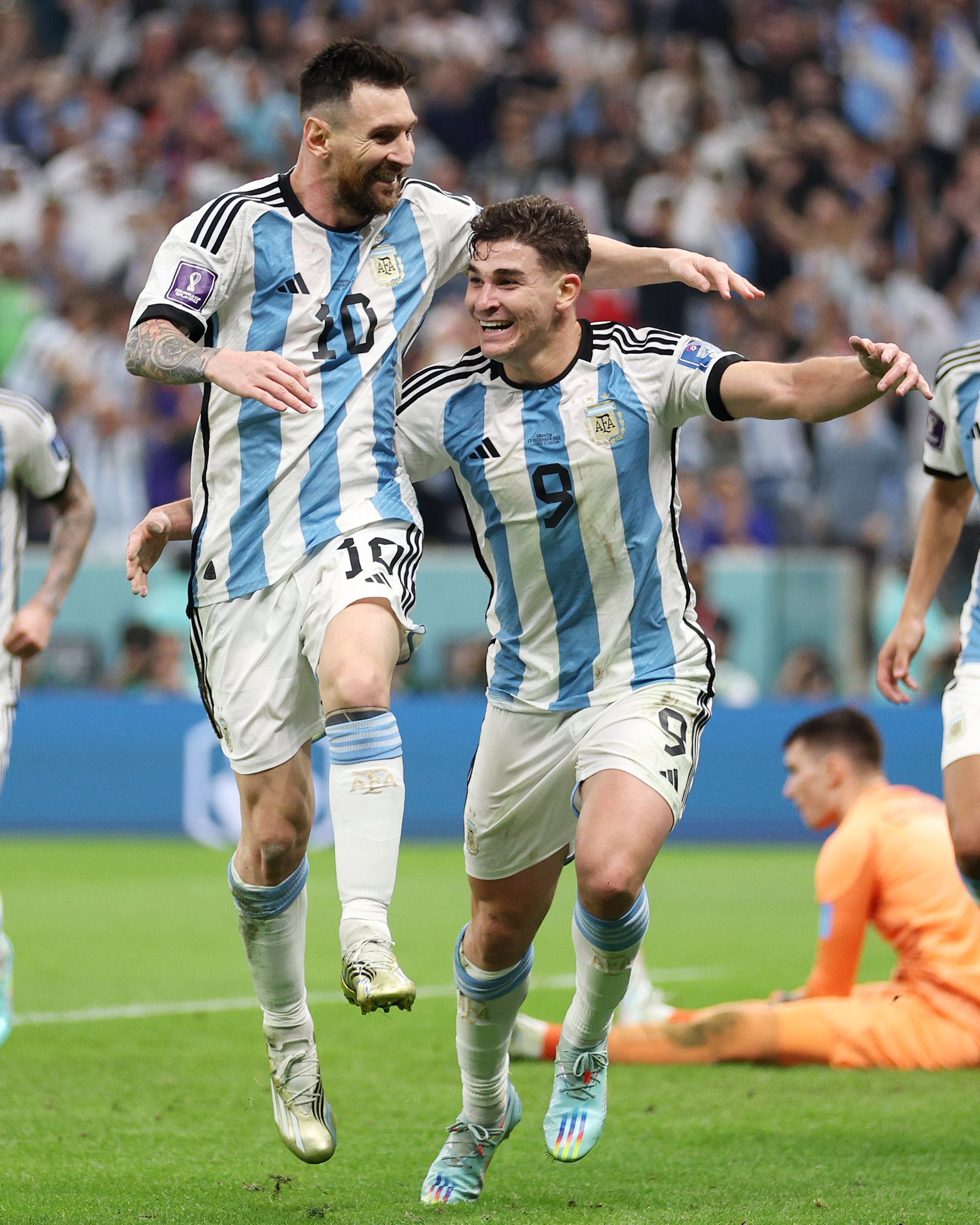 Argentina beat Croatia 3 - 0