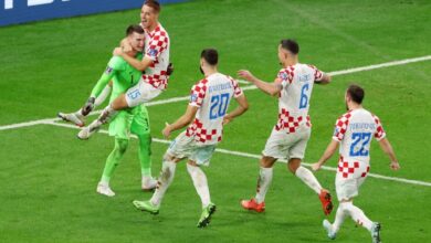 Croatia beat Japan 3-1 on penalties