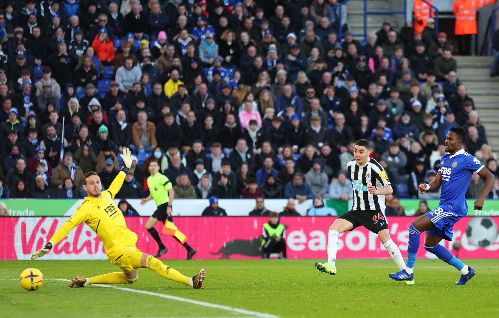 Leicester City 0 -3 Newcastle United