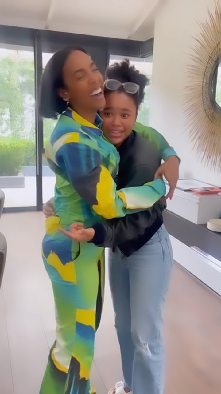 Pearl Thusi daughter and Kelly Rowland