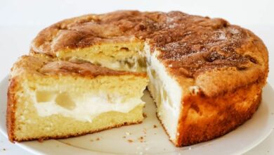 Cream cheese apple cake recipe