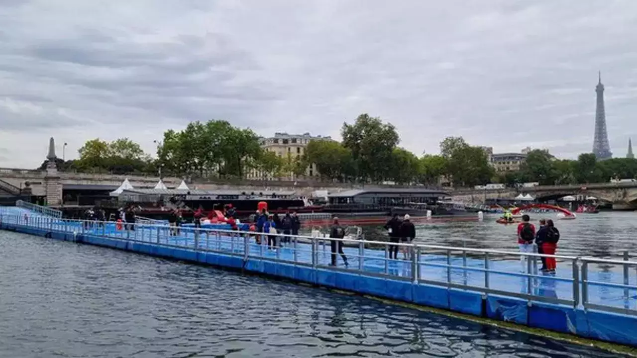 Paris Olympics Swimming Test