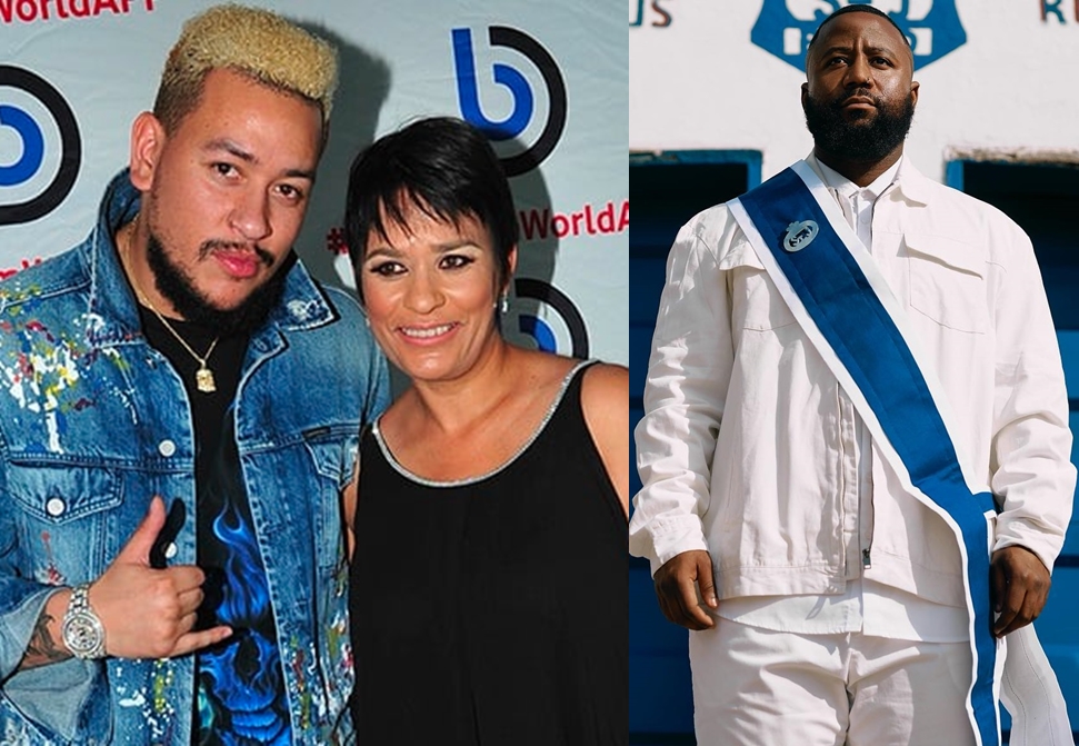 AKA’s mom reacts to Cassper Nyovest’s song about her son