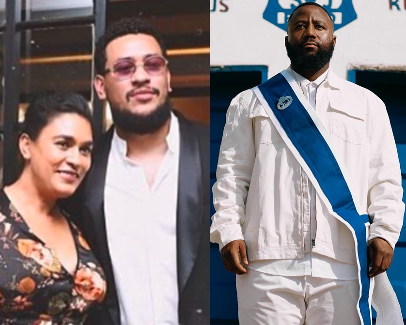 AKA’s mom reacts to Cassper Nyovest’s song about her son