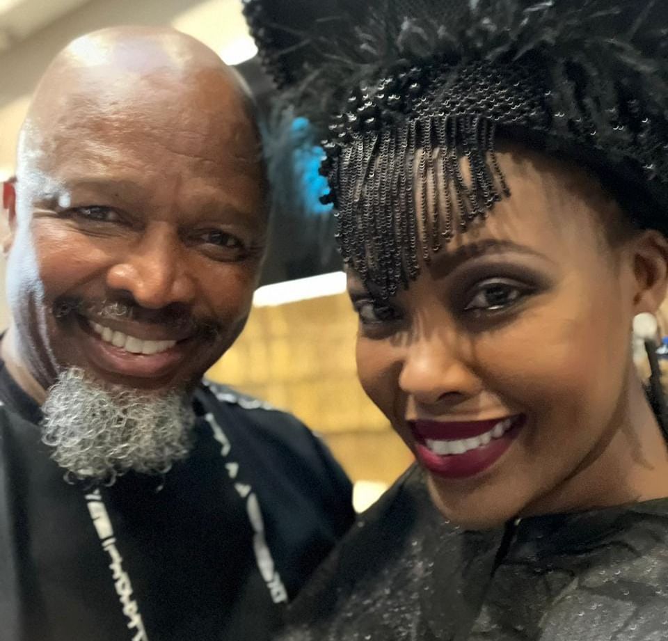 Sello Maake kaNcube and Pearl