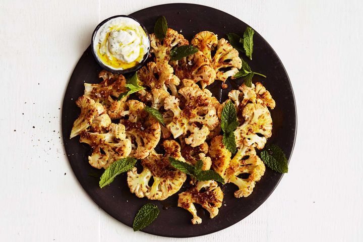 Indian-spiced roasted cauliflower recipe