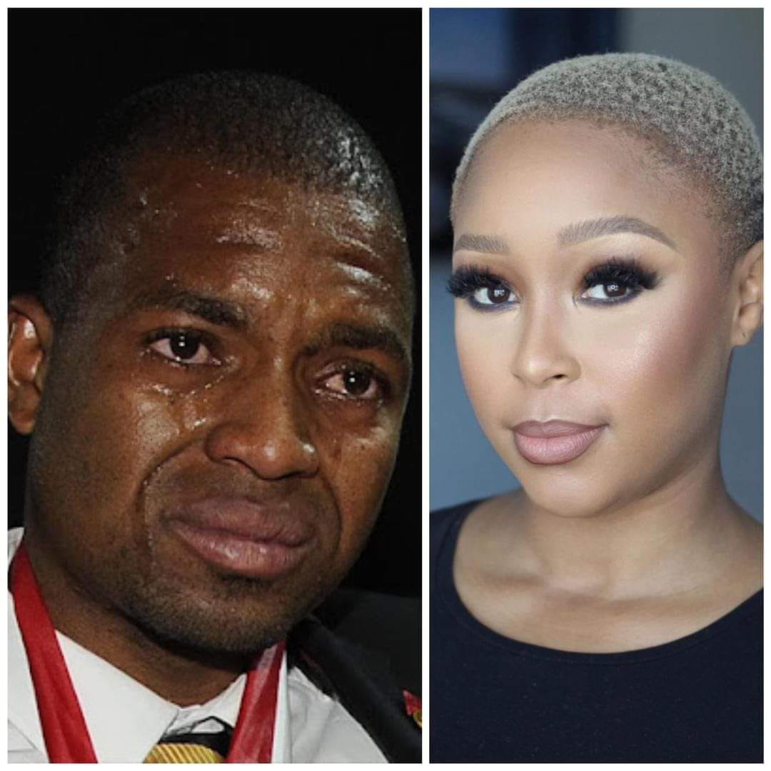 Itumeleng Khune and Minnie Dlamini