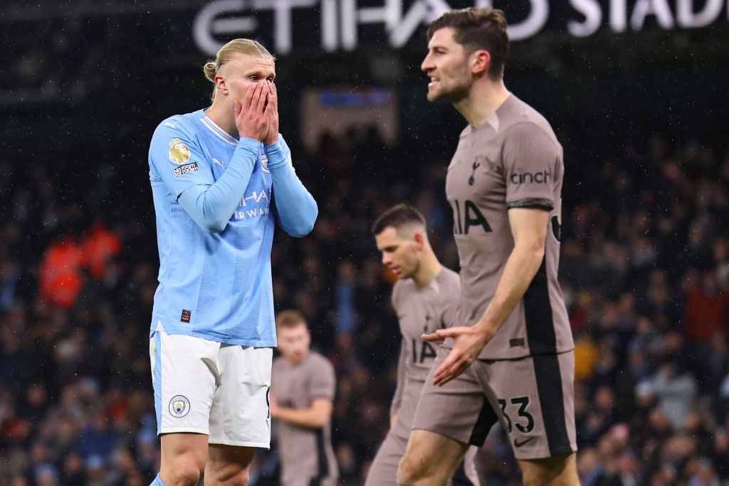 Manchester City 3-3 Tottenham Hotspur