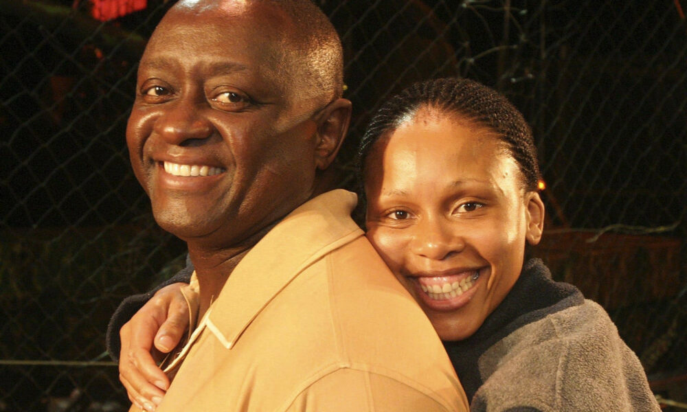 Mbongeni Ngema and Leleti Khumalo