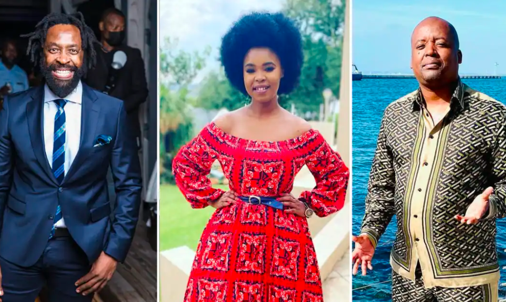 Zahara, DJ Sbu and TK Nciza