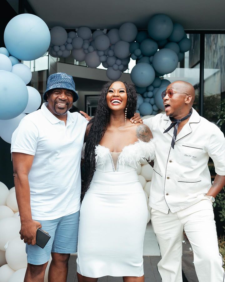 A look into Lamiez Holworthy and Khuli Chana's baby christening