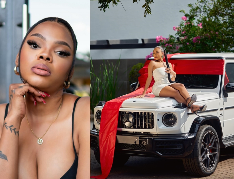 Londie London under fire for admiring Tamia Mpisane’s new car