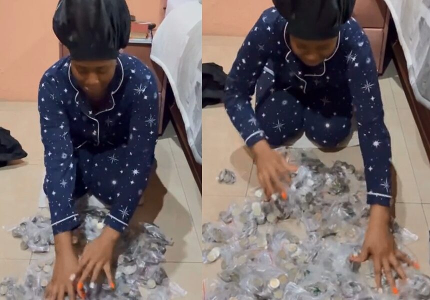 Mzansi impressed by woman who saved over R12 000 in coins