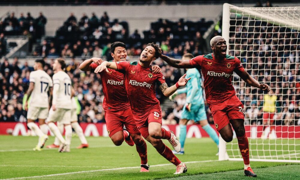 Tottenham Hotspur 1-2 Wolves