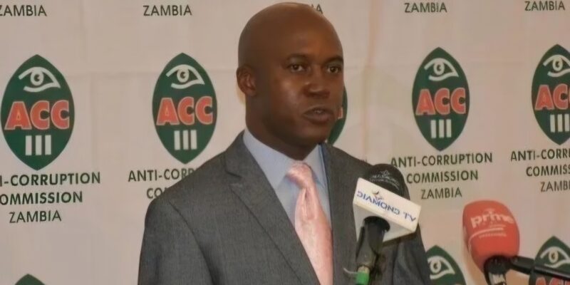 The Anti-Corruption Commission Director General Tom Trevor Shamakamba