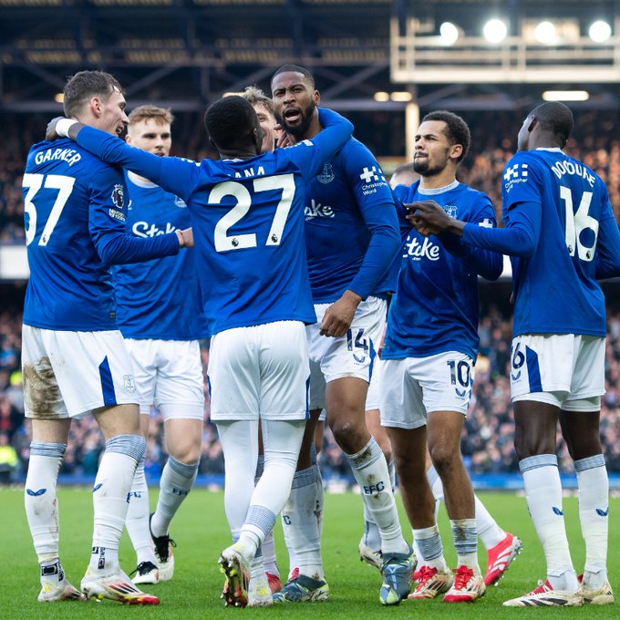 Everton 4 - 0 Leicester City